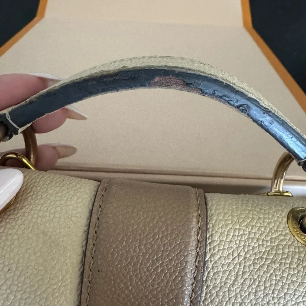 Louis Vuitton Checkered Brown and Cream Backpack - Picture 7 of 8